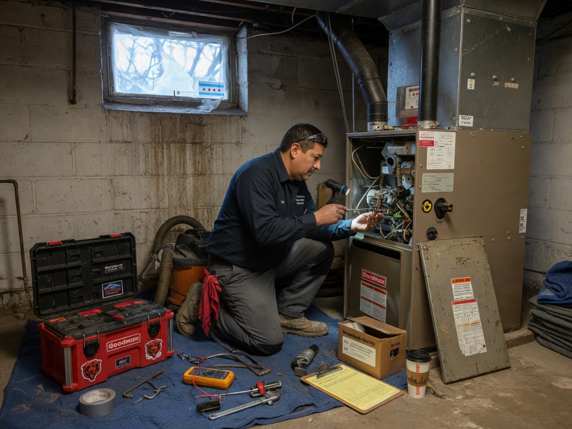 Furnace Repair in Montclare Chicago IL