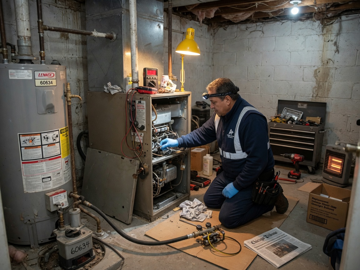Emergency Furnace Repair in Chicago 60634