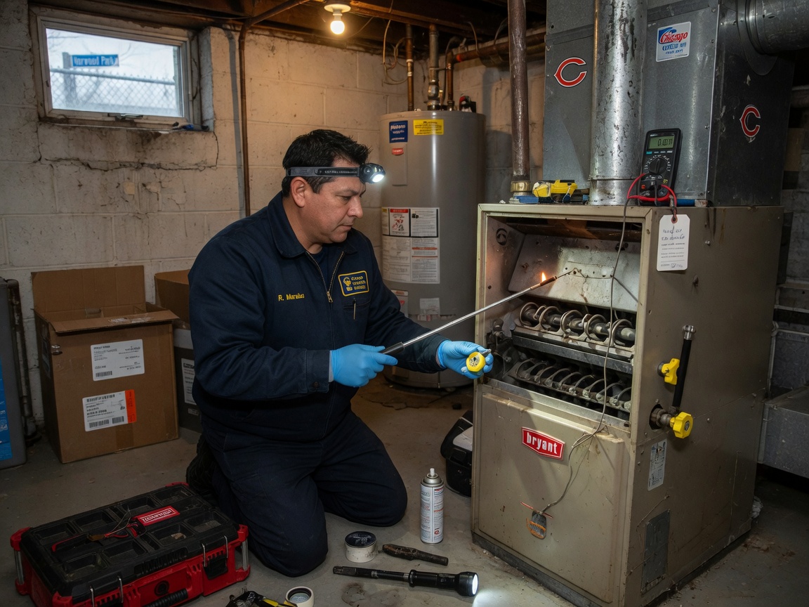 Furnace Pilot Light Problems in Chicago 60634